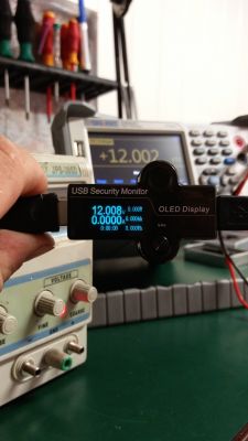 Tester USB dokładny 5 cyfrowy z wyświetlaczem OLED