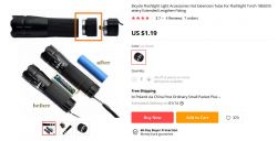 Prosty sposób na zmianę zasilania latarki z 3xAAA na Li-Ion 18650 Prosty sposób na zmianę zasilania latarki z 3xAAA na Li-Ion 18650