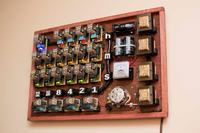 Elektromechaniczny zegar cyfrowy