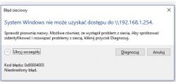 Windows 10 cannot see the network drive connected to the Neta Spot router.