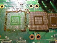 Xbox 360 - Reballing, pytanie o wygląd układu/padów