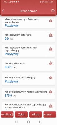 Audi A4 B9 - B116804 - czujnik kąta skrętu uszkodzenie