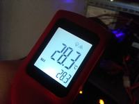 Niepokojaca temperatura CPU podczas testu programem OCCT.