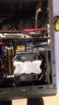 Overclocking płyty AsRock n68C-S UCC - chłodzenie mostka północnego