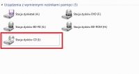 Jak wyłączyć nieznaną stację dysków I w Mój Komputer?