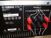 Yamaha AX-700 podłączenie dwóch zestawów kolumn