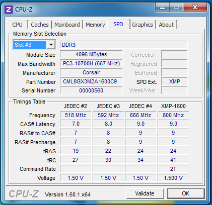 Corsair Vengeance LP . Restart systemu przy 1600mhz