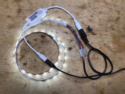 WiFi ściemniacz paska LED 5V-28V - wnętrze, Tasmota, Home Assistant