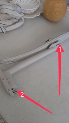 Zmywarka Siemens SE20290/02 - spadło ramię natryskowe górne