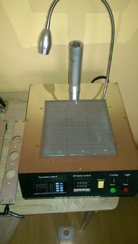 [Sprzedam] Stacje lutowniczą IR6000+HR6000 , stolik BGA,sita,kapton,kulki BGA