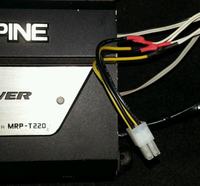 Alpine 3540 Amplifier: Identifying Wire Connectors, Speaker & Power Outlets, and Alternatives