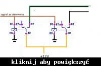 Opel Astra F Cabrio - Jak podłączyć uniwersalny sterownik centralnego zamka?