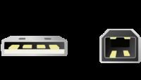 USB Cable Colors - Identifying Positive (+) and Negative (-) for A4 Mouse Cable DIY Lamp Project