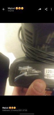 Dwie czerwone kontrolki przy ładowaniu baterii ACTIV ENERGY - pytania o naprawę