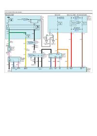Hyundai i30 2012 1.4 - schemat wentylatora i klimatyzacji, bezpiecznik 50A