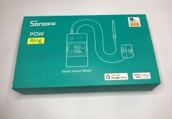 Overview and interior - Sonoff POW Ring CT - energy meter with LCD display and relay