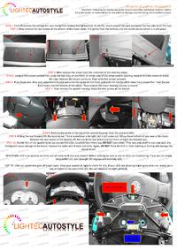 opel corsac1.3cdti2004r - wymiana żarówek podświetlających licznik,obrotomierz