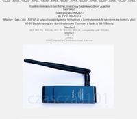 Czy adapter WIFI TL-WN721N zadziała z TV Philips 32plf3807h/12?