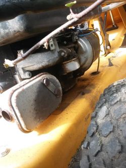 Tecumseh TVM140 - Traktorek-kosiarka Stiga - regulacja