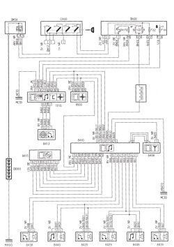 Schemat elektryczny z oznaczeniem wyświetlacza 7215