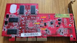 Radeon 9000 AGP nie daje obrazu, rdzeń zimny - reflow ma sens?