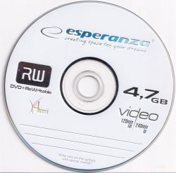 Płyta DVD RW niepusta po formatowaniu - jak nagrać ISO?