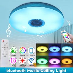 Lampa RGBCW Bluetooth z głośnikiem i pilotem IR - FB001 Top Smart Music