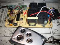 Alarm motocyklowy - wartość rezystora