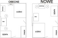 Jak optymalnie rozstawić Altus 75 w pokoju 3,4 x 4,7 m?