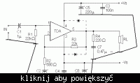 Wzmacniacz audio 2x25W – schemat, opis, wykaz elementów i PCB z potencjometrem