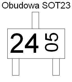 Co to za tranzystor ? Obudowa SOT23 oznaczenie 24/05 Co to za tranzystor ? Obudowa SOT23 oznaczenie 24/05
