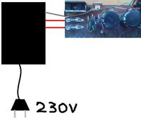 Jak ominąć stabilizator zeby podłączyc wzmak sieciowy do 12V