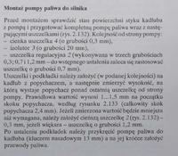 Fiat 126p Popychacz pompki paliwowej