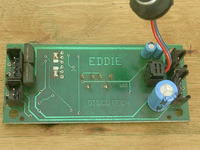 Discotech Santos 5. Potencjometry montażowe, mocowanie mikrofonu.