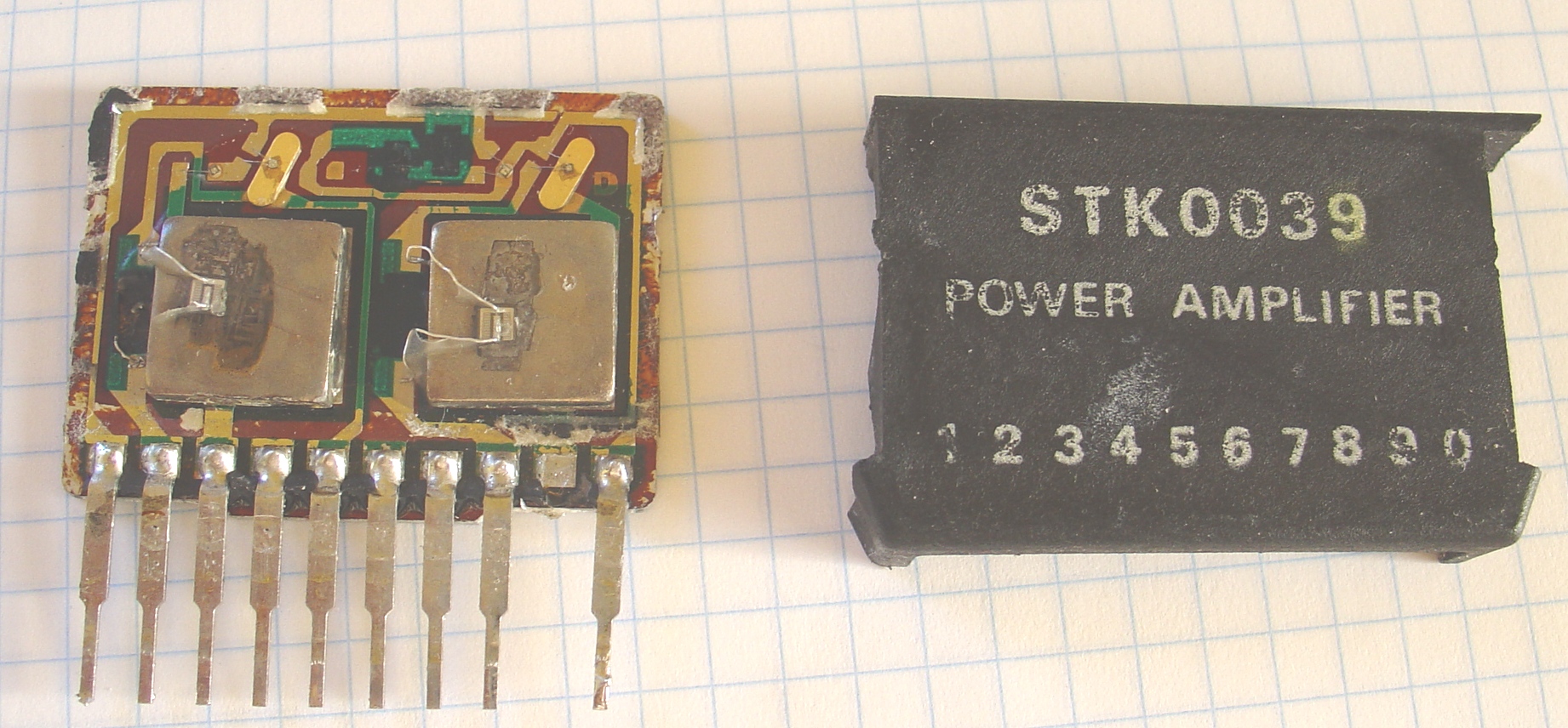 STK0039 STK-0039 Power Amplifier IC Chip - 2-Pack For Pioneer SX Series & Darlington Amps 2 thumbnail image