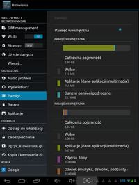 Tablet MODECOM FreeTAB 7.5 IPS - Pamięć wewnętrzna, brak miejsca Tablet MODECOM FreeTAB 7.5 IPS - Pamięć wewnętrzna, brak miejsca