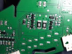 Mercedes/coupe/W204 - Led tył światło pozycyjne słabo świeci