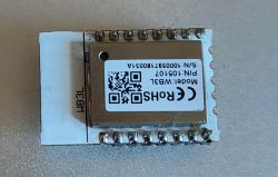WB4L Electronic Module on Board Electronic module with markings WB3L, model WB4L, visible on a board with pins.