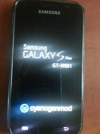 Samsung Galaxy S Plus - problem z wgraniem Androida, telefon się nie uruchamia