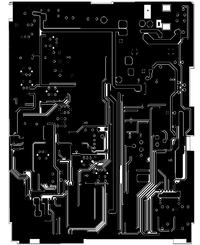 tti 660 - zdjęcie elektroniki i ustawienia potencjometrów montażowych