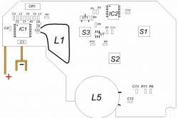 Renault Megane II - Identyfikacja kondensatora na karcie / kluczyku
