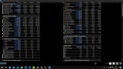Zrzut ekranu z programu monitorującego wydajność systemu na laptopie, pokazujący temperatury CPU i systemu.