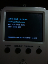 Oscyloskop DSO150 firmware - This board is FAKE !
