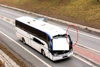 Uniden 520 XL + LEMM AT-72 MAGNUM + autobus Volvo