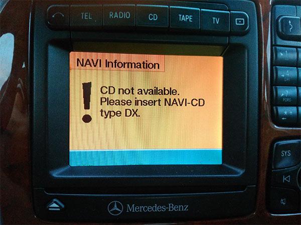 Mercedes S klasa W220 Dostęp do kodów błędu przez command