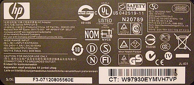 HP series PPP012H-S model: AP091F13P Out: 19V/4,7A/90W naprawa... HP series PPP012H-S model: AP091F13P Out: 19V/4,7A/90W naprawa...