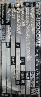 Dlaczego motoreduktor 1,1kW 50 obr./min jawi się słabiej od 0,37kW 35 obr./min?