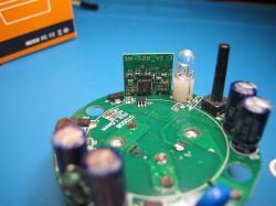 SM-028 V1.3 PCB with electronic components.