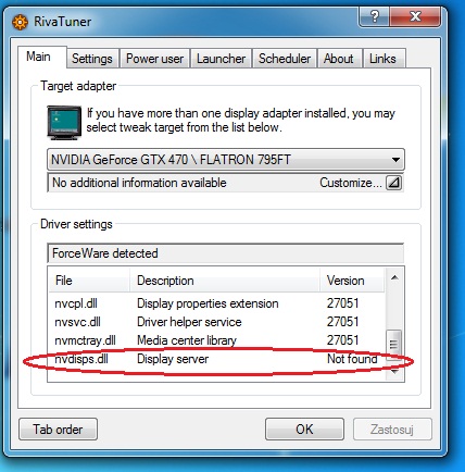 Zablokowana karta czy to wina sterownika ?
