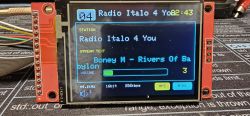 Internet radio and audio file player on ESP32-S3